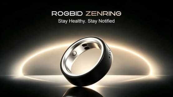 ينافس الساعات الذكية.. خاتم ذكي يهتز وينفذ الأوامر باللمس Rogbid ZenRing